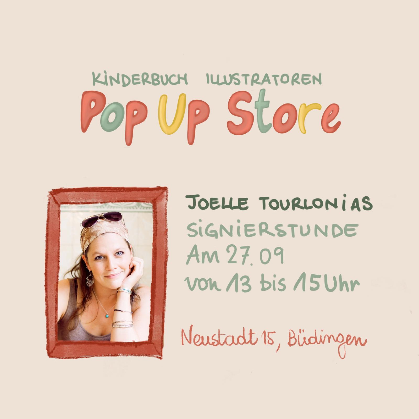 Joëlle Tourlonias – Signierstunde am 27. September von 13 bis 15 Uhr in der Neustadt 15, Büdingen